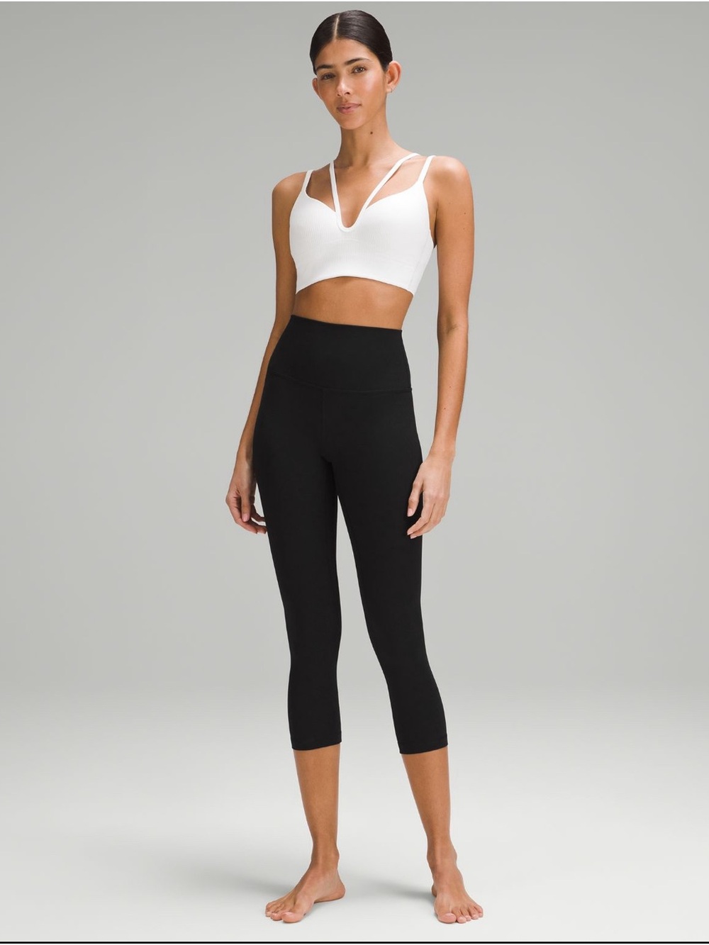Lululemon Align Ribbed 21” Crop Leggings